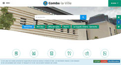 Desktop Screenshot of combs-la-ville.fr